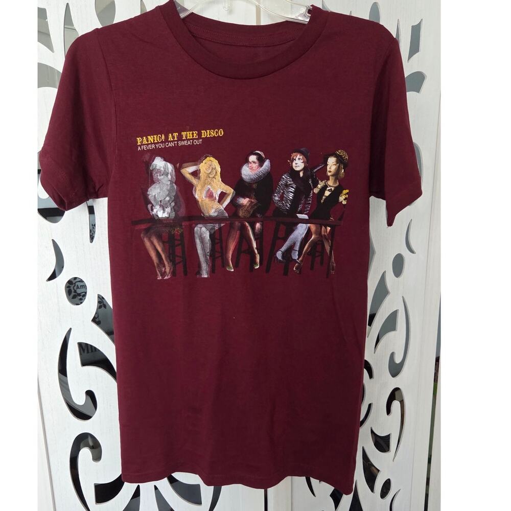Panic! At The Disco T-Shirt Small A Fever You Can’t Sweat Out Band Tee NWOT**